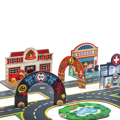 Puzzle'up géant Ville 3-9ans