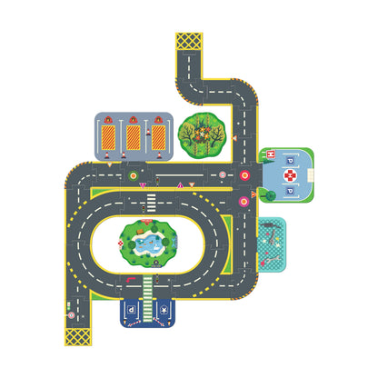 Puzzle'up géant Ville 3-9ans