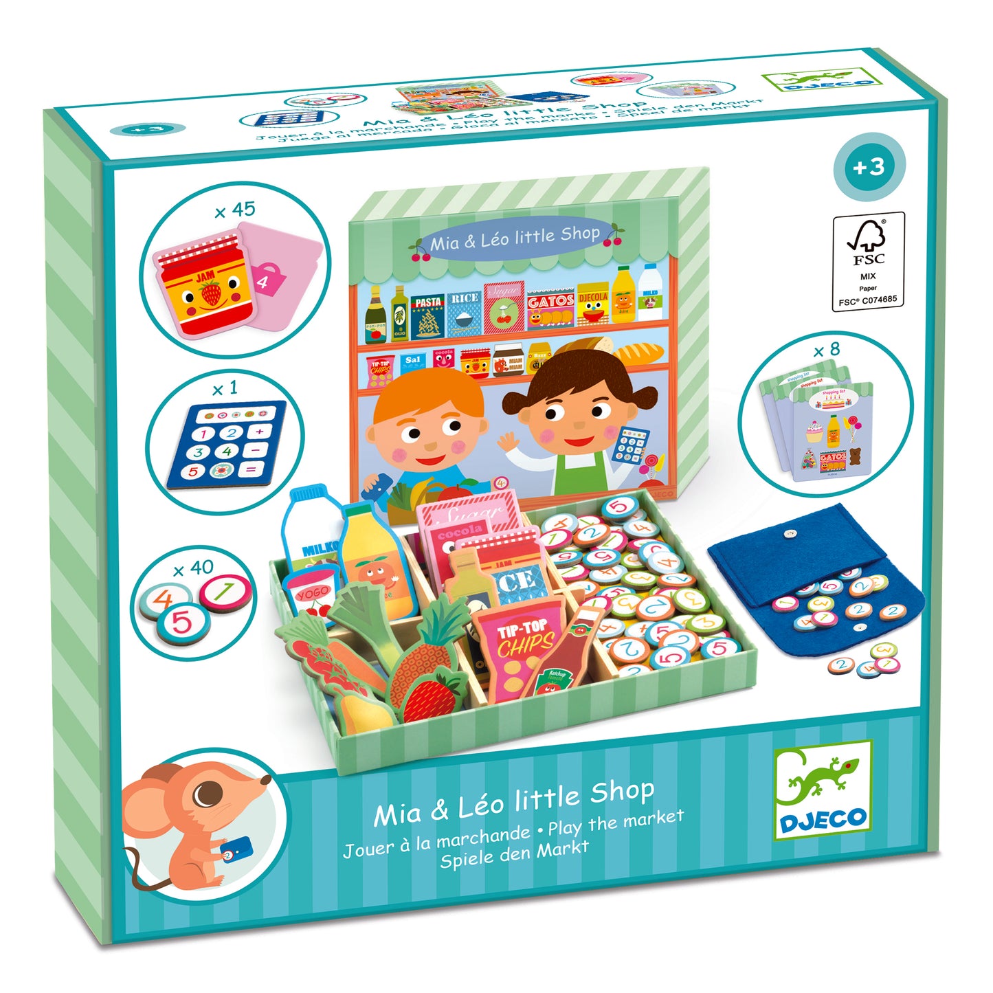 Coffret boutique Mia & Leo +3ans