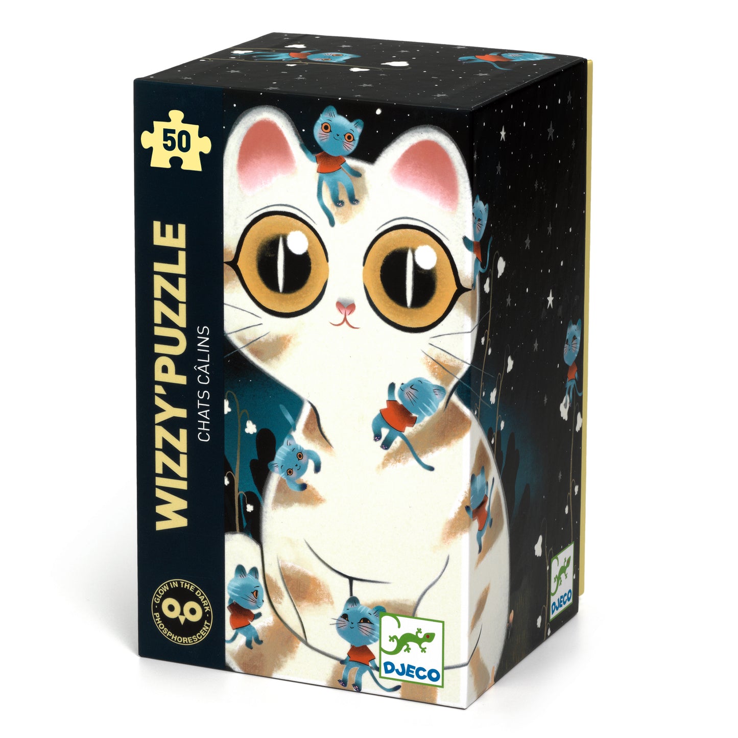Puzzle Chats câlins phosphorescent - 50 pcs +5ans