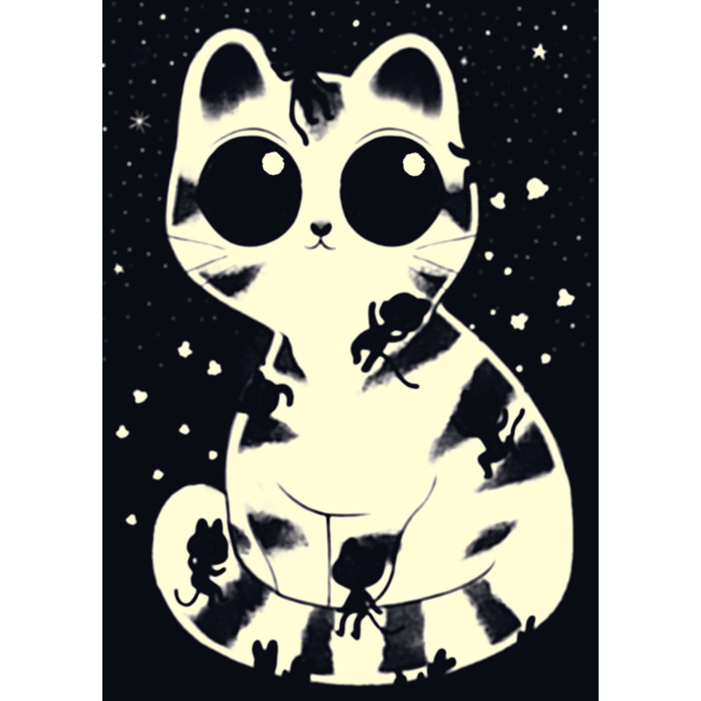 Puzzle Chats câlins phosphorescent - 50 pcs +5ans