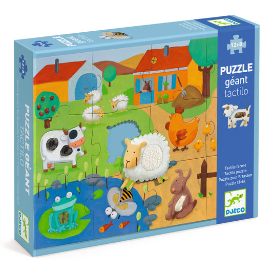 Puzzle Tactiloferme +3ans