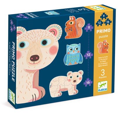 Puzzles Primo - Dans la forêt +3ans