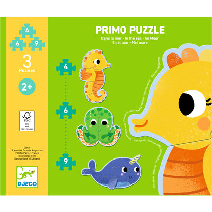 Puzzles Primo - Dans la mer +2ans