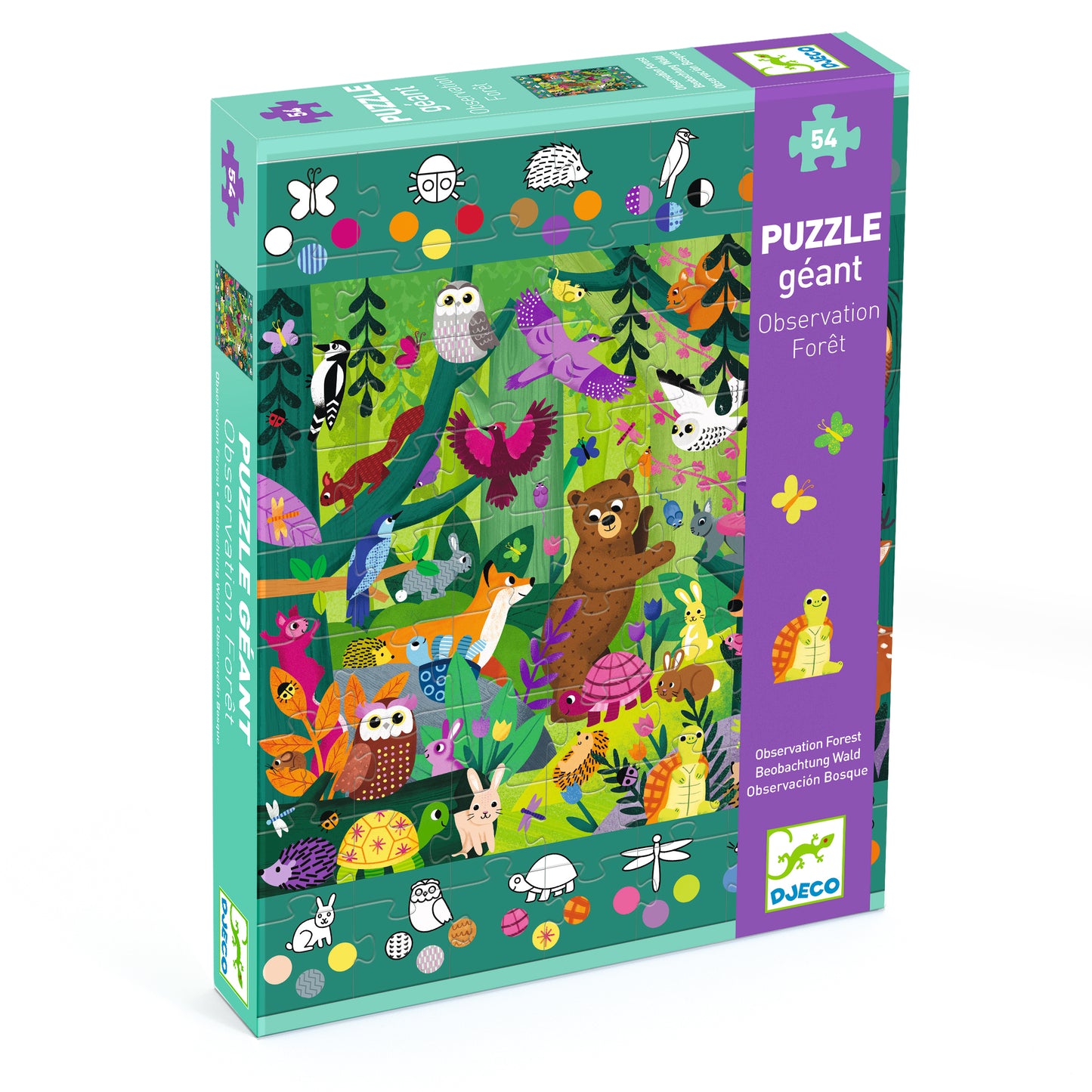 Puzzle Géant Observation Forêt +5ans