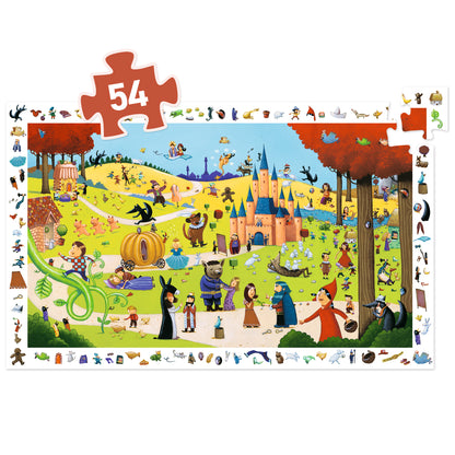 Puzzle Contes - 54 pcs +4ans