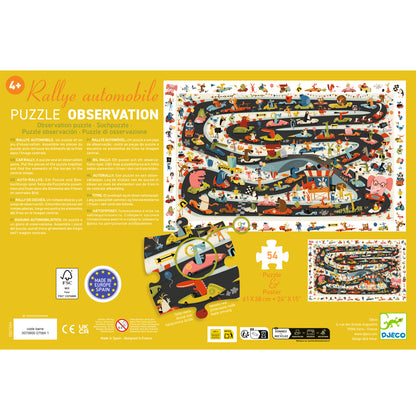 Puzzle Observation Rallye +4ans