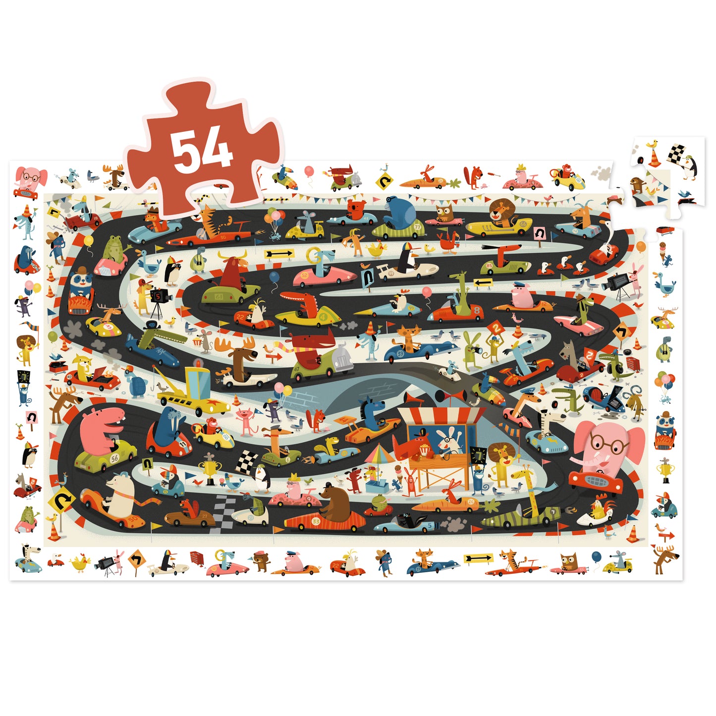 Puzzle Observation Rallye +4ans