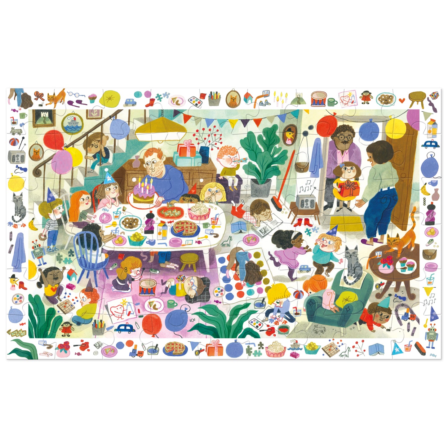 La fête d'anniversaire - 54pcs +4ans