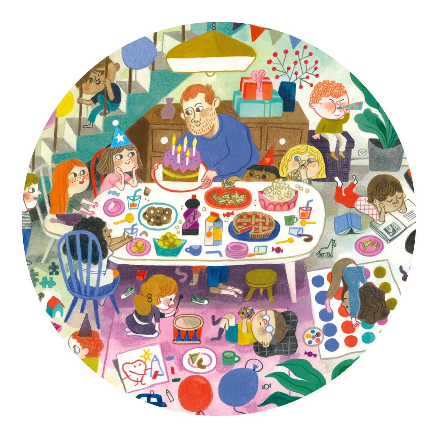 La fête d'anniversaire - 54pcs +4ans