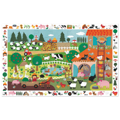 Puzzle La ferme - 35 pcs +3ans
