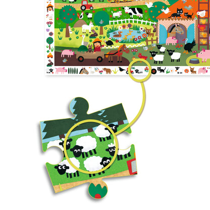 Puzzle La ferme - 35 pcs +3ans