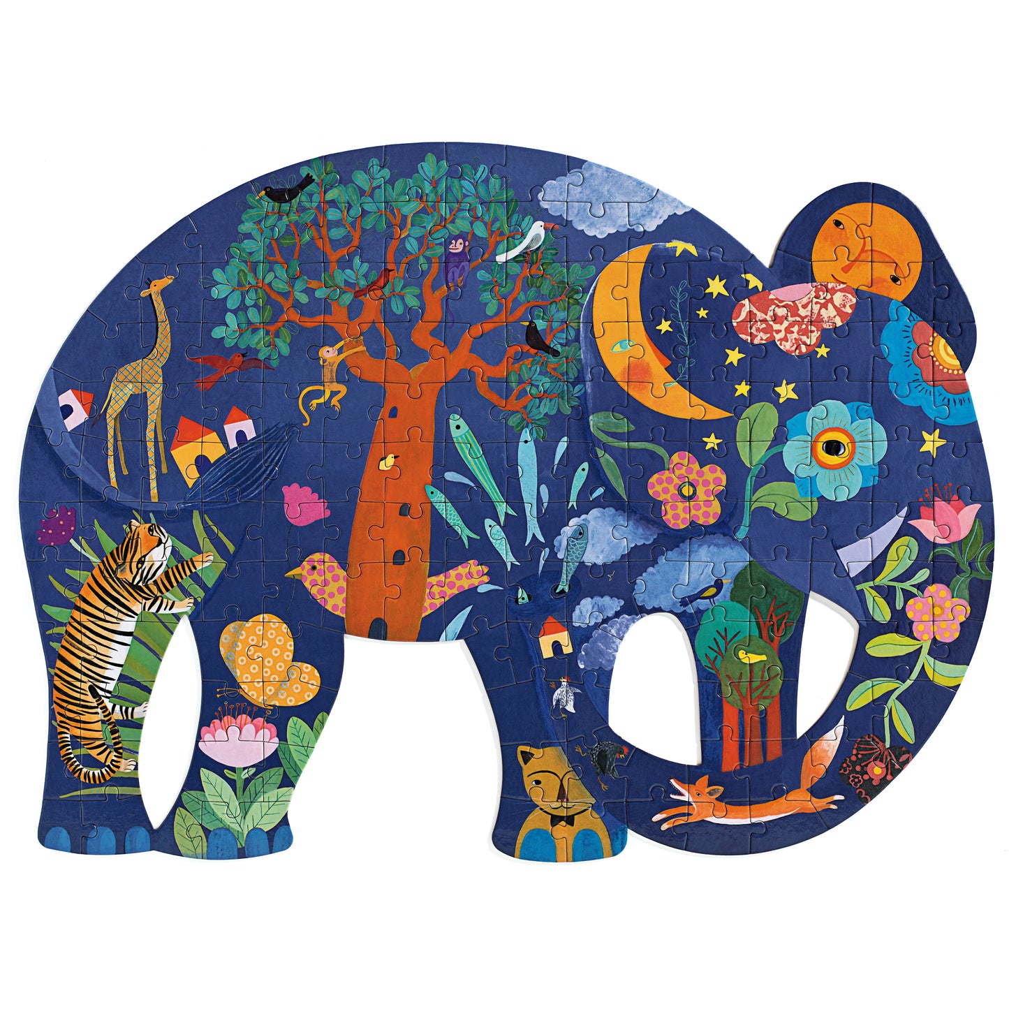 Puzzle Eléphant - 150 pcs +6ans