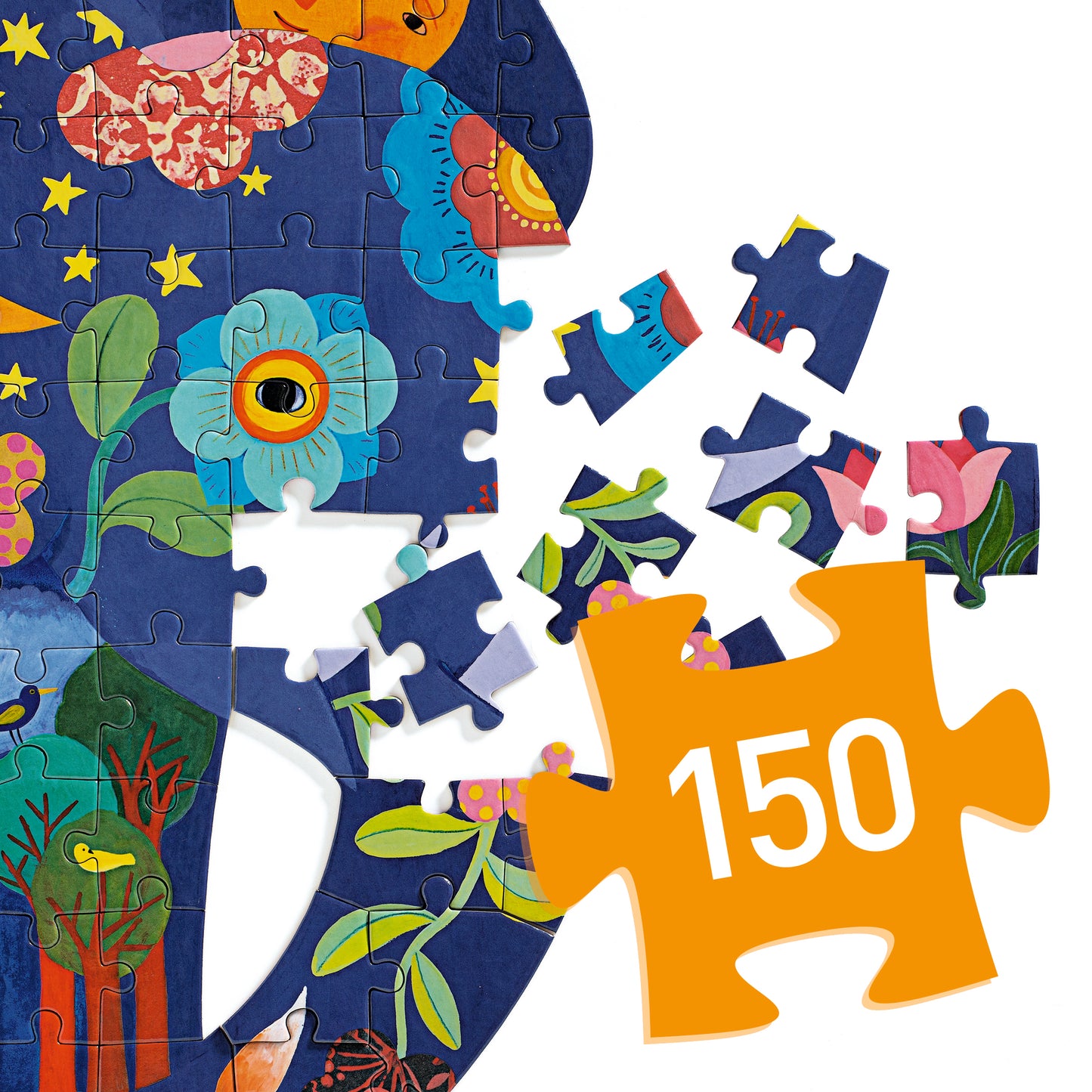 Puzzle Eléphant - 150 pcs +6ans