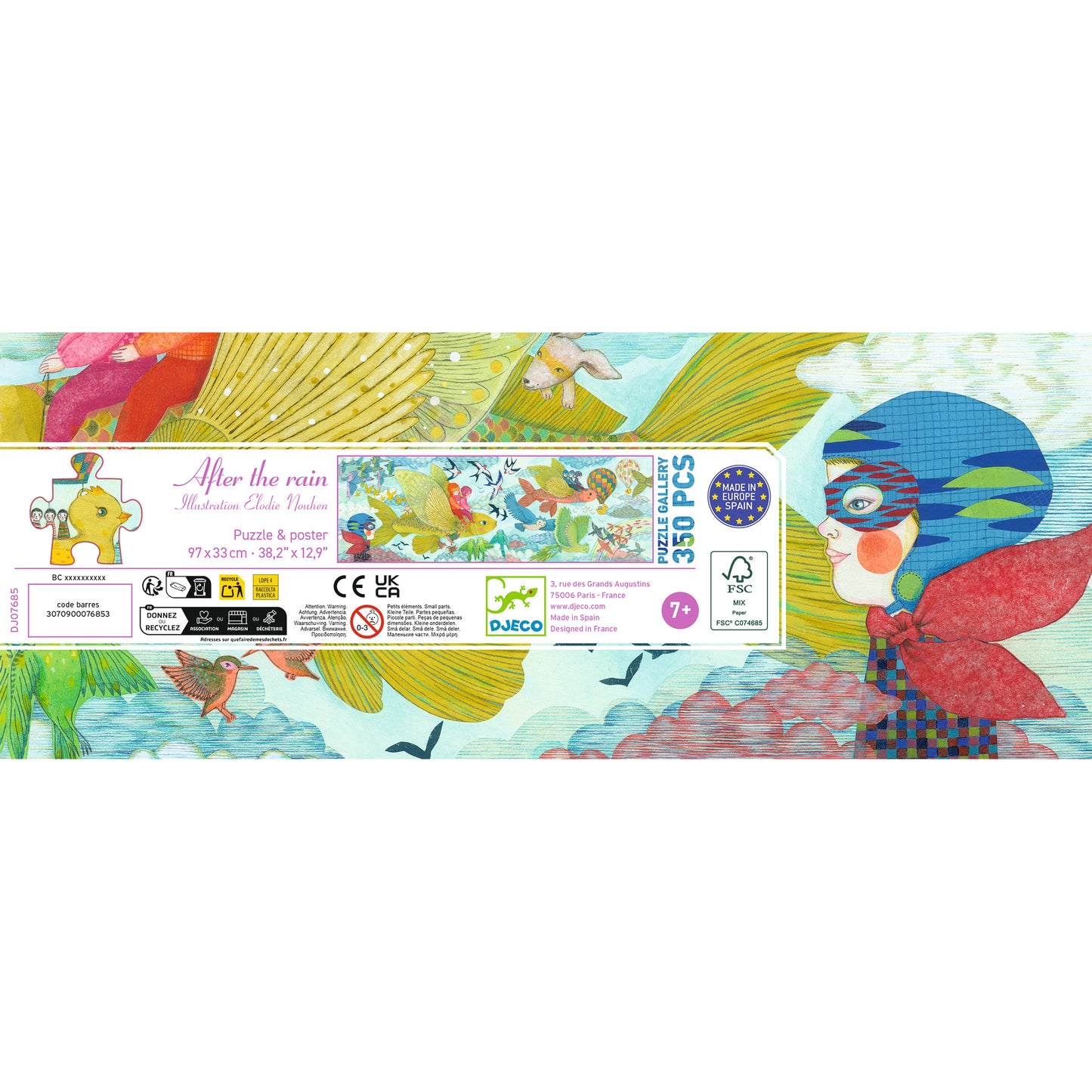 Puzzle Galery - After the rain - 350pcs +7ans