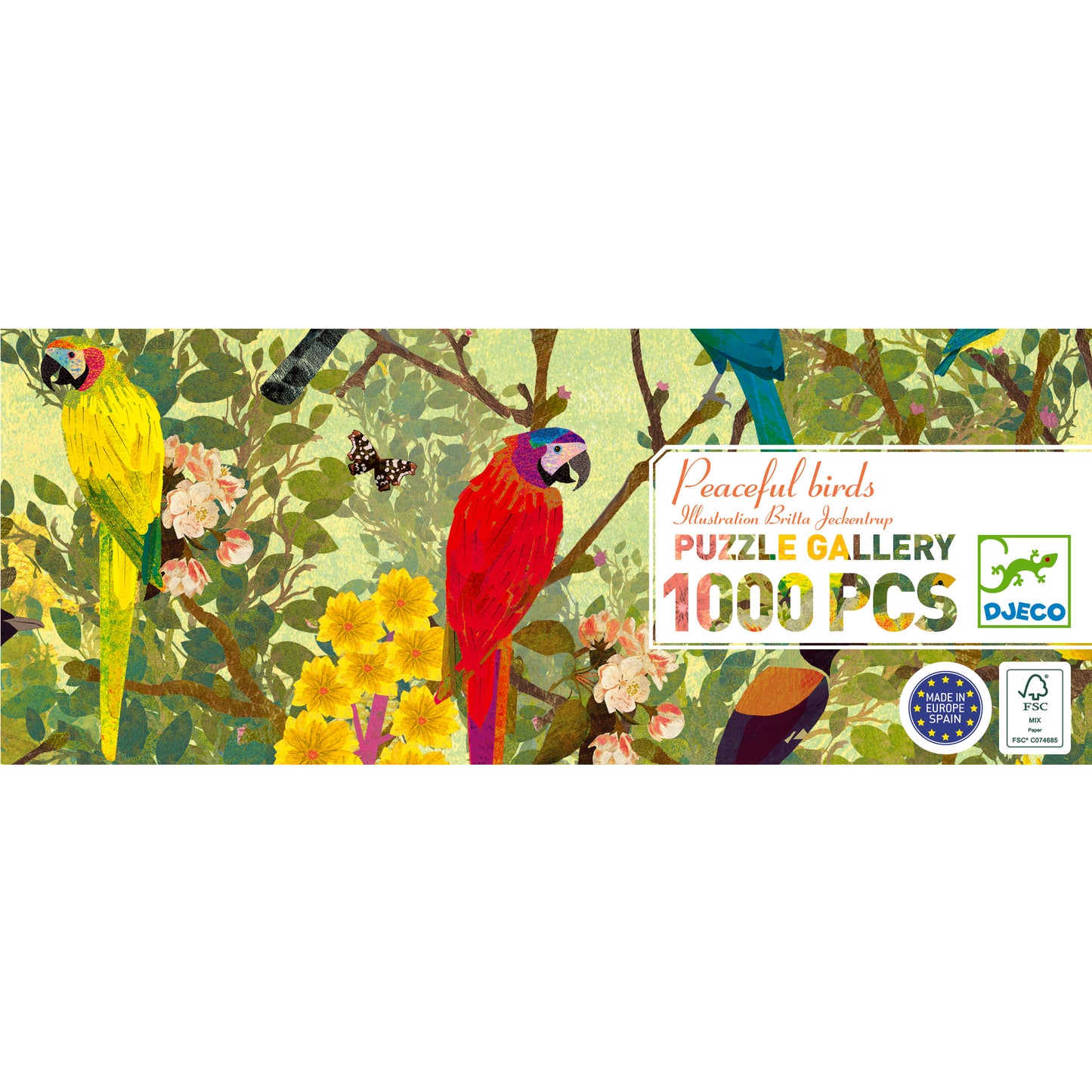 Puzzle Peaceful birds - 1000 pcs +9ans