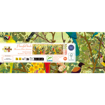 Puzzle Peaceful birds - 1000 pcs +9ans