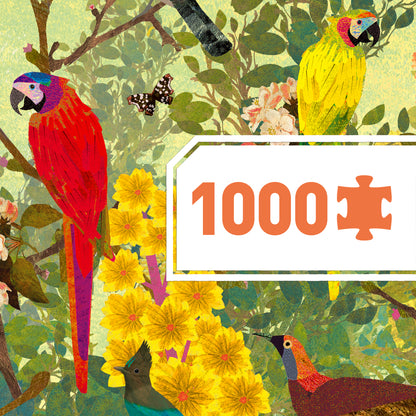 Puzzle Peaceful birds - 1000 pcs +9ans