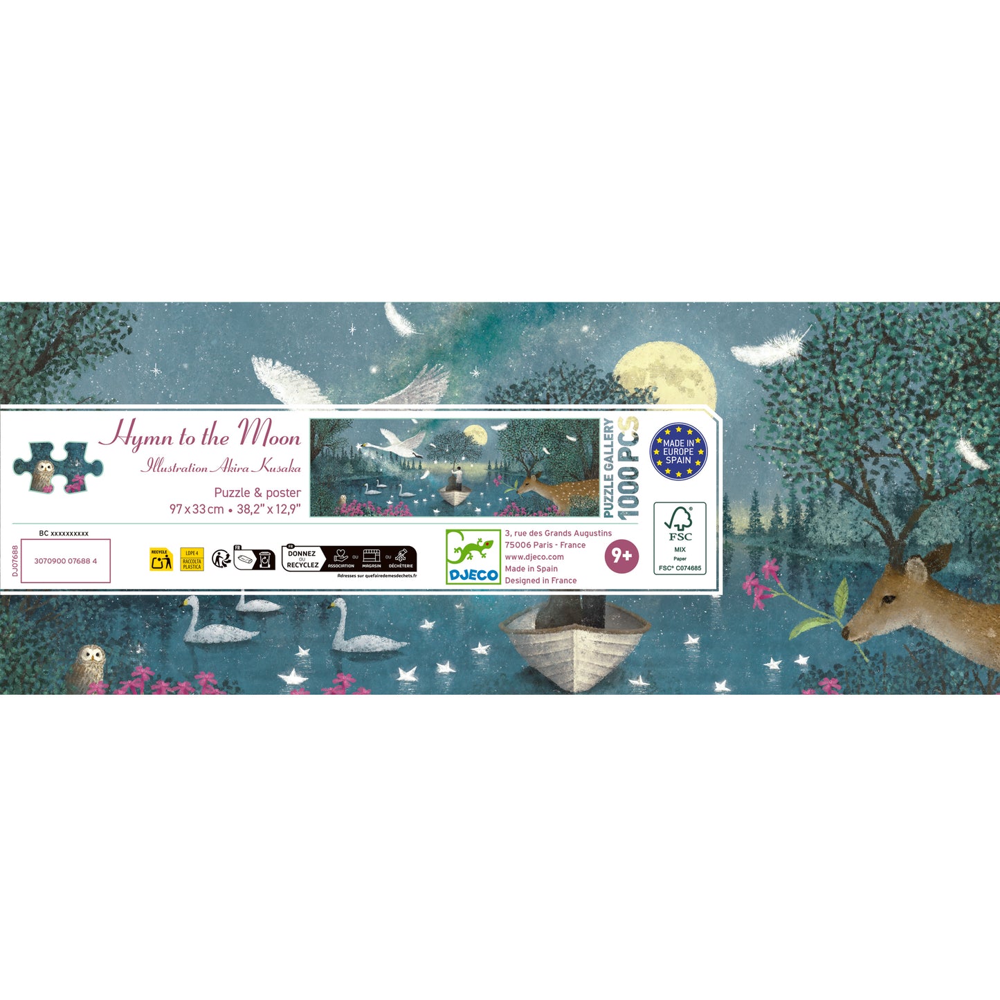 Puzzle Hymn to the Moon - 1000 pcs