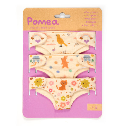 Couches pour poupons +2ans