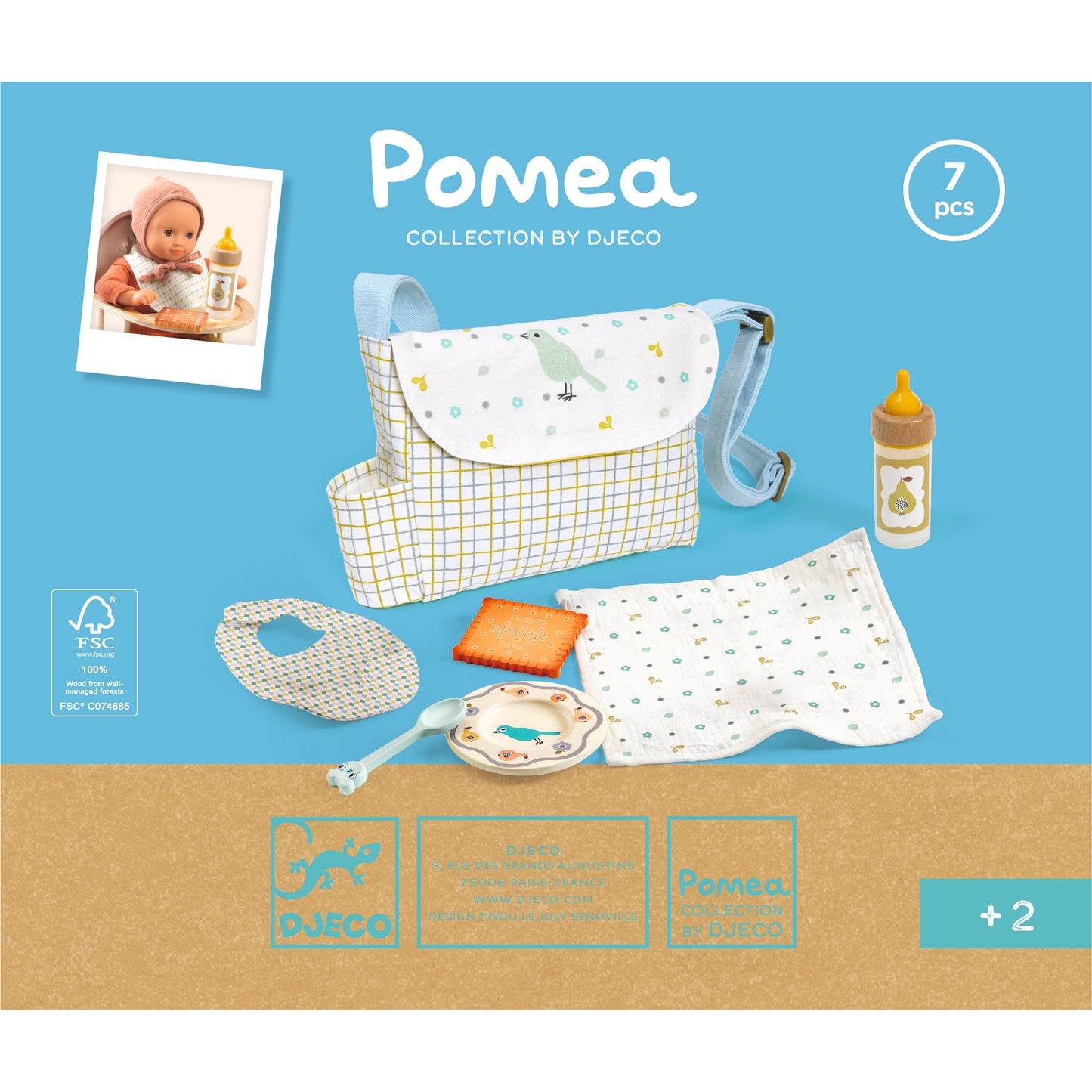 Poupée Pomea L’heure du gouter +2ans