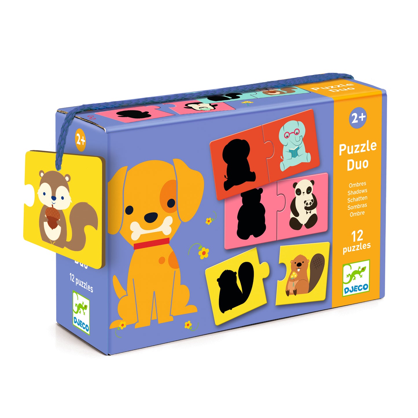 Puzzle duo Ombres +2ans