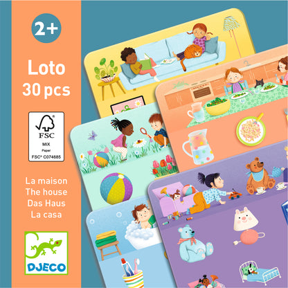 Loto Dans la maison +2ans