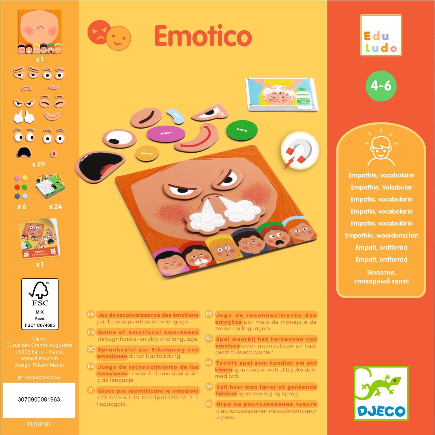 Jeu de langage Emotico 4-6