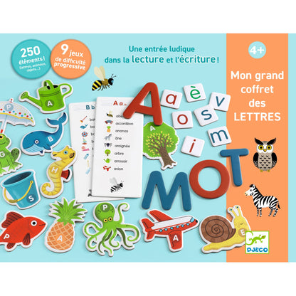 Mon grand coffret des lettres +4ans