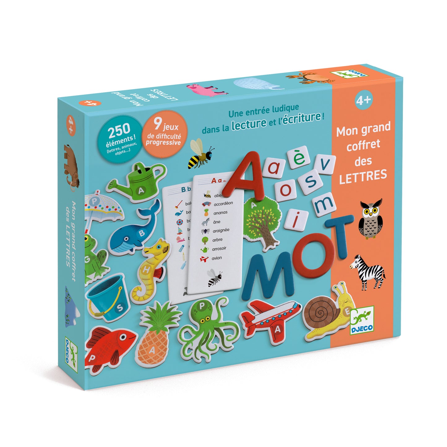 Mon grand coffret des lettres +4ans
