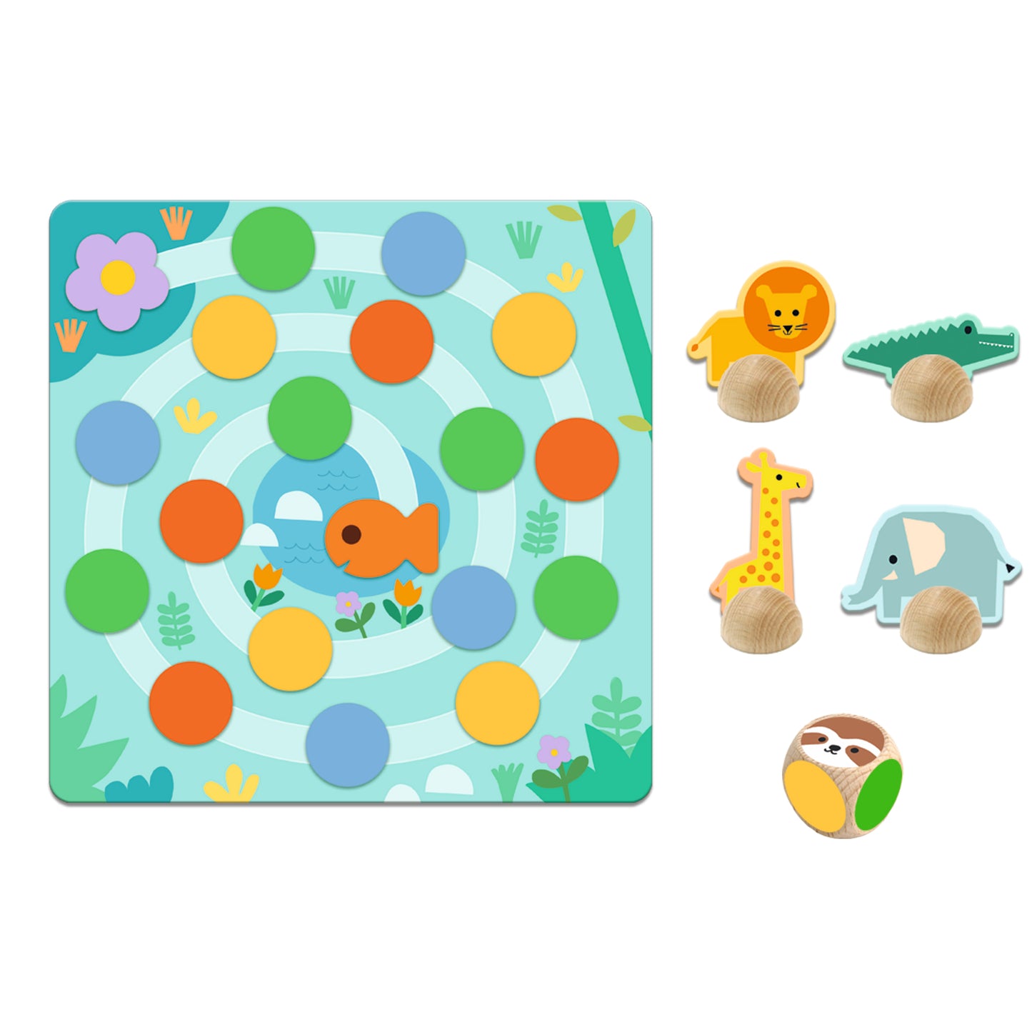 Animaux sauvages 5 jeux +3 ans