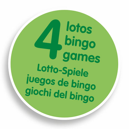 Numéro Bingo 4 lotos - 3 ans +