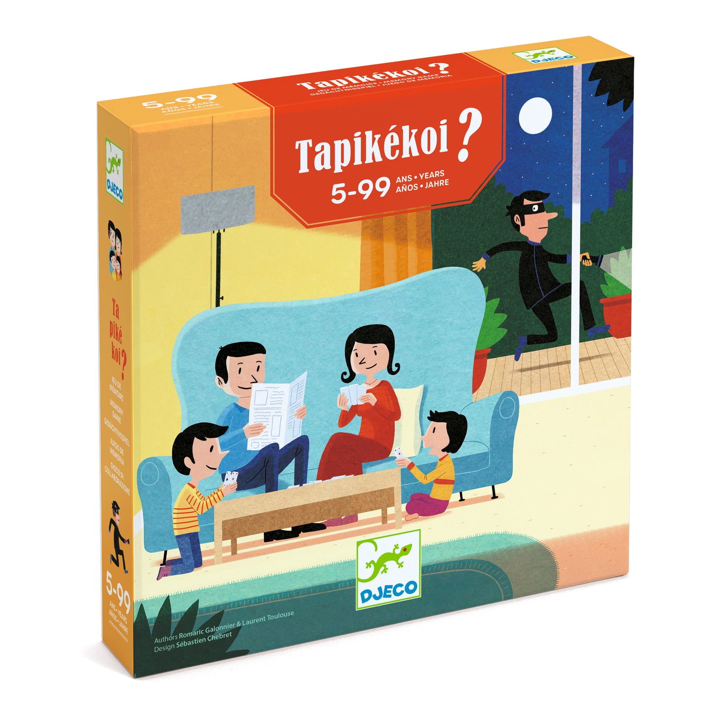 Jeu de mémoire Tapikékoi 5-99ans