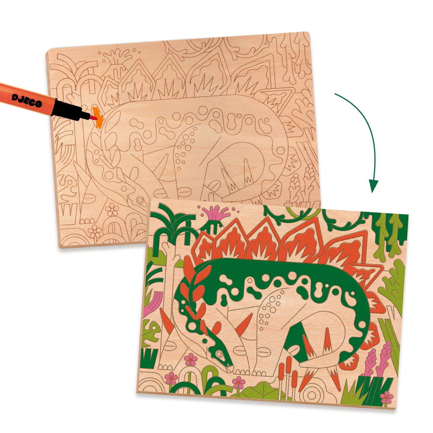 Coloriage Dino world 6-10ans