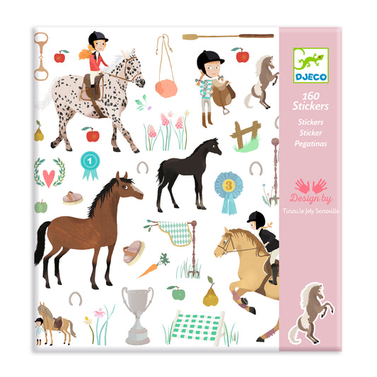 Gommettes Les chevaux 4-7ans