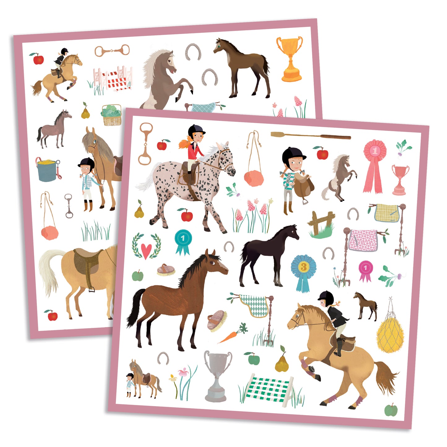 Gommettes Les chevaux 4-7ans