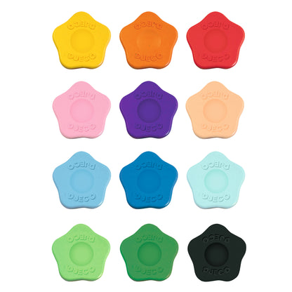 12 crayons fleurs +18M