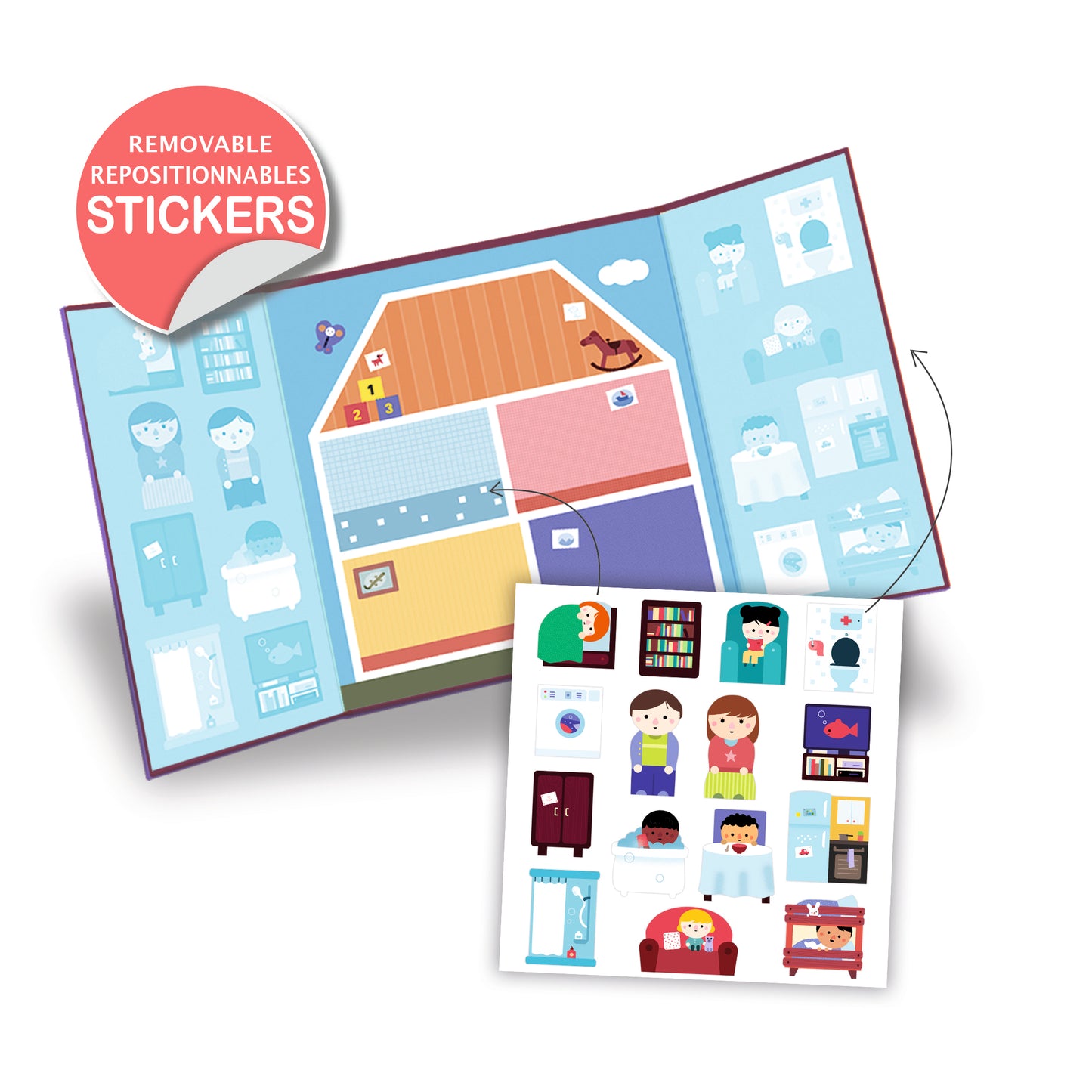 Stickers La maison +18M