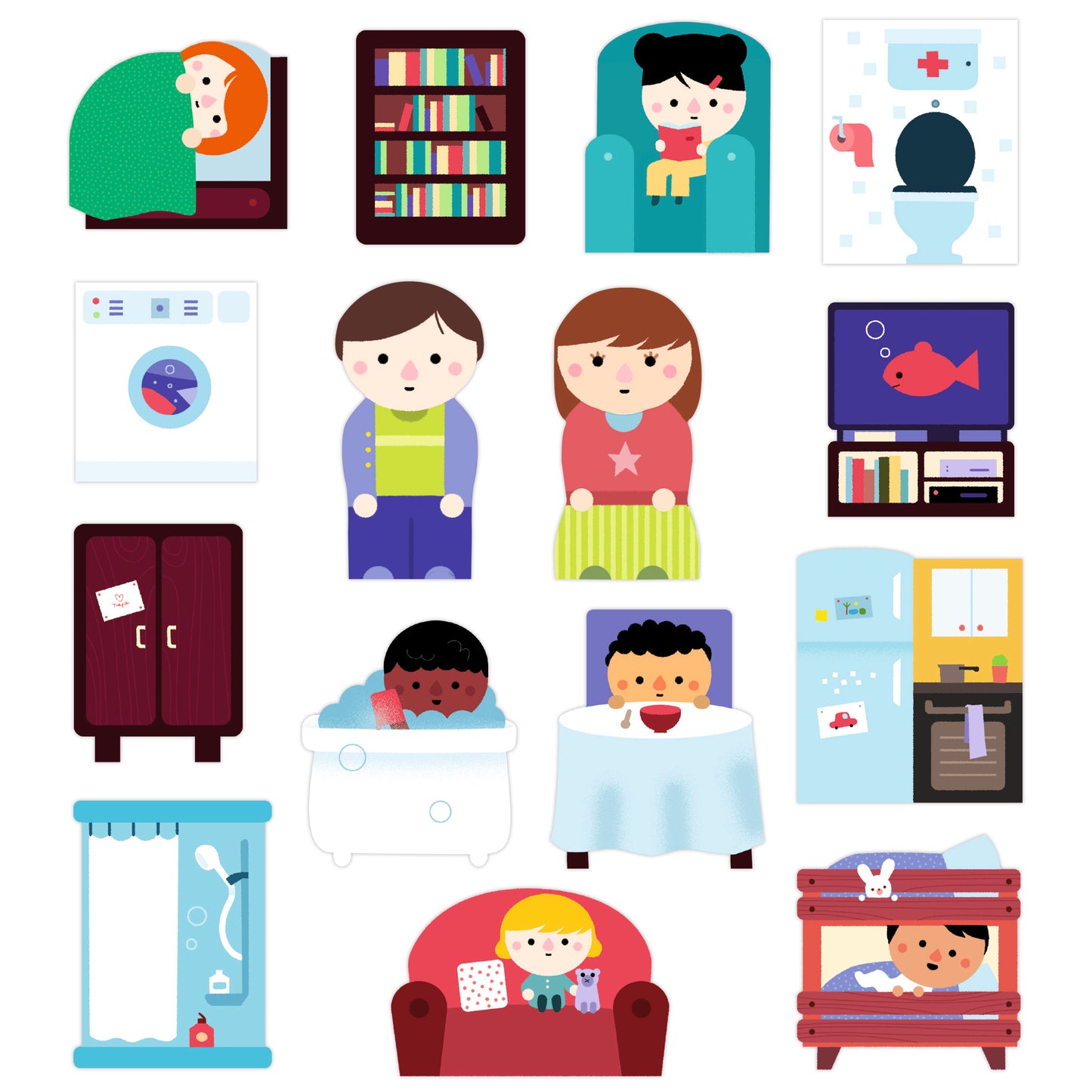 Stickers La maison +18M