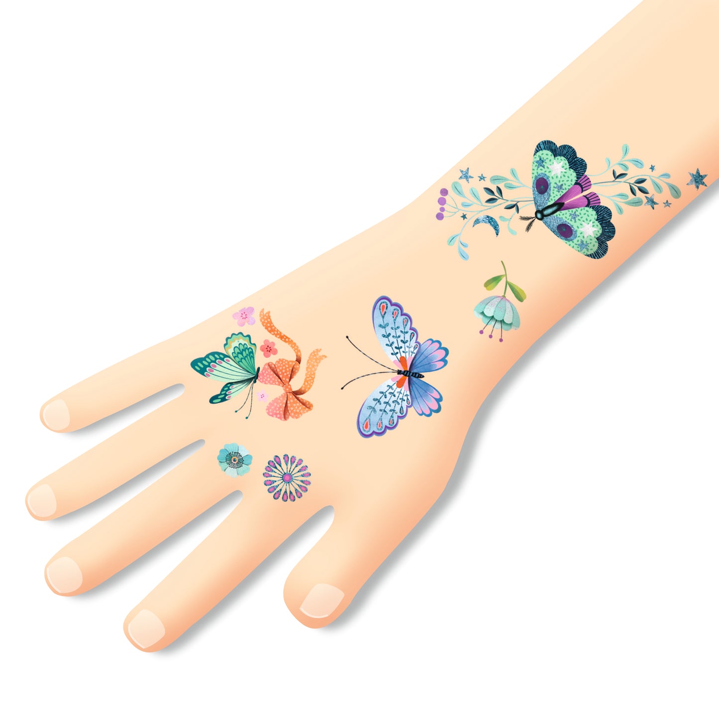 Tatouages : papillons de rêve +3 ans