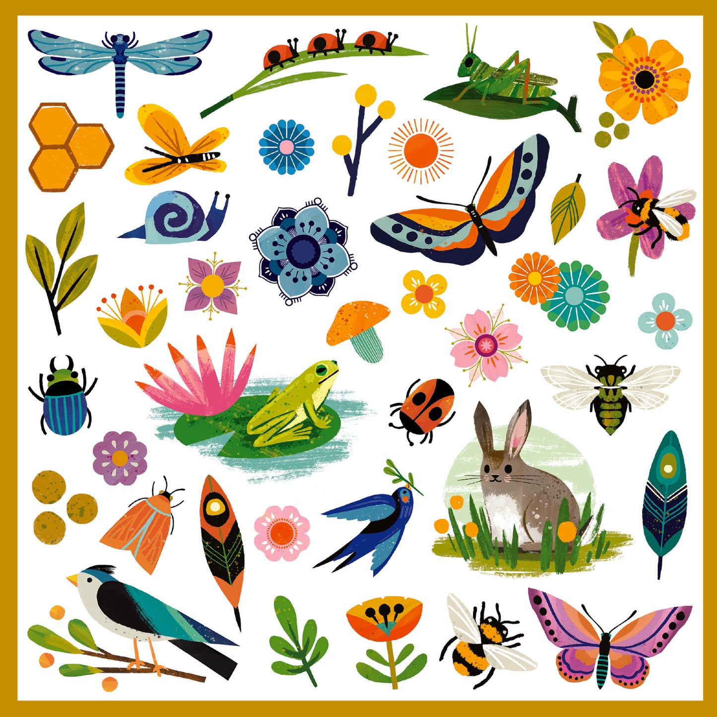 Stickers Jardin 4-7