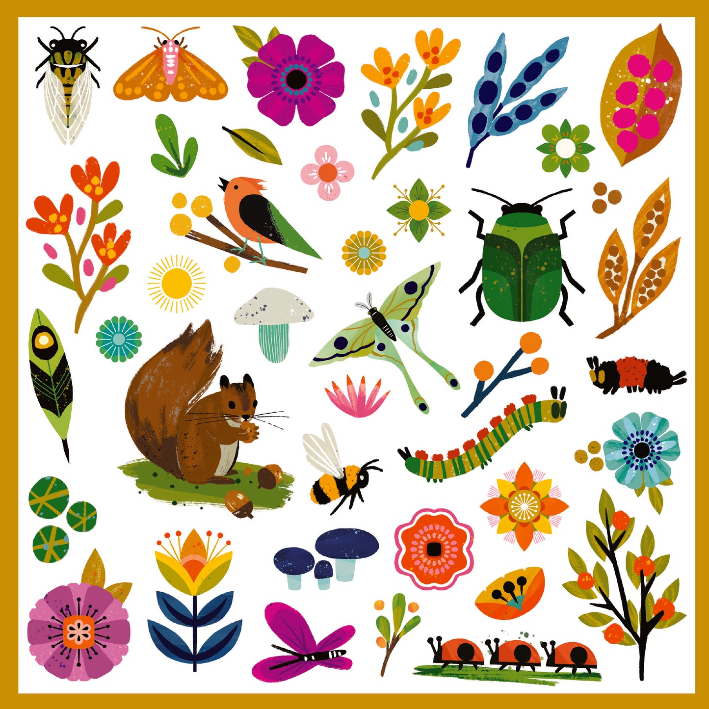 Stickers Jardin 4-7