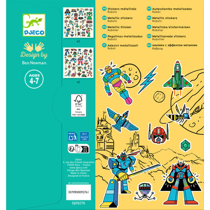 Stickers robots 4-7ans