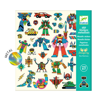 Stickers robots 4-7ans