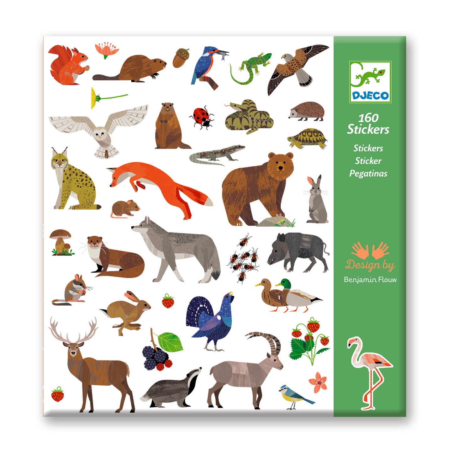 Stickers Animaux - Faune 4-7ans