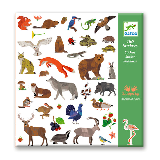 Stickers Animaux - Faune 4-7ans