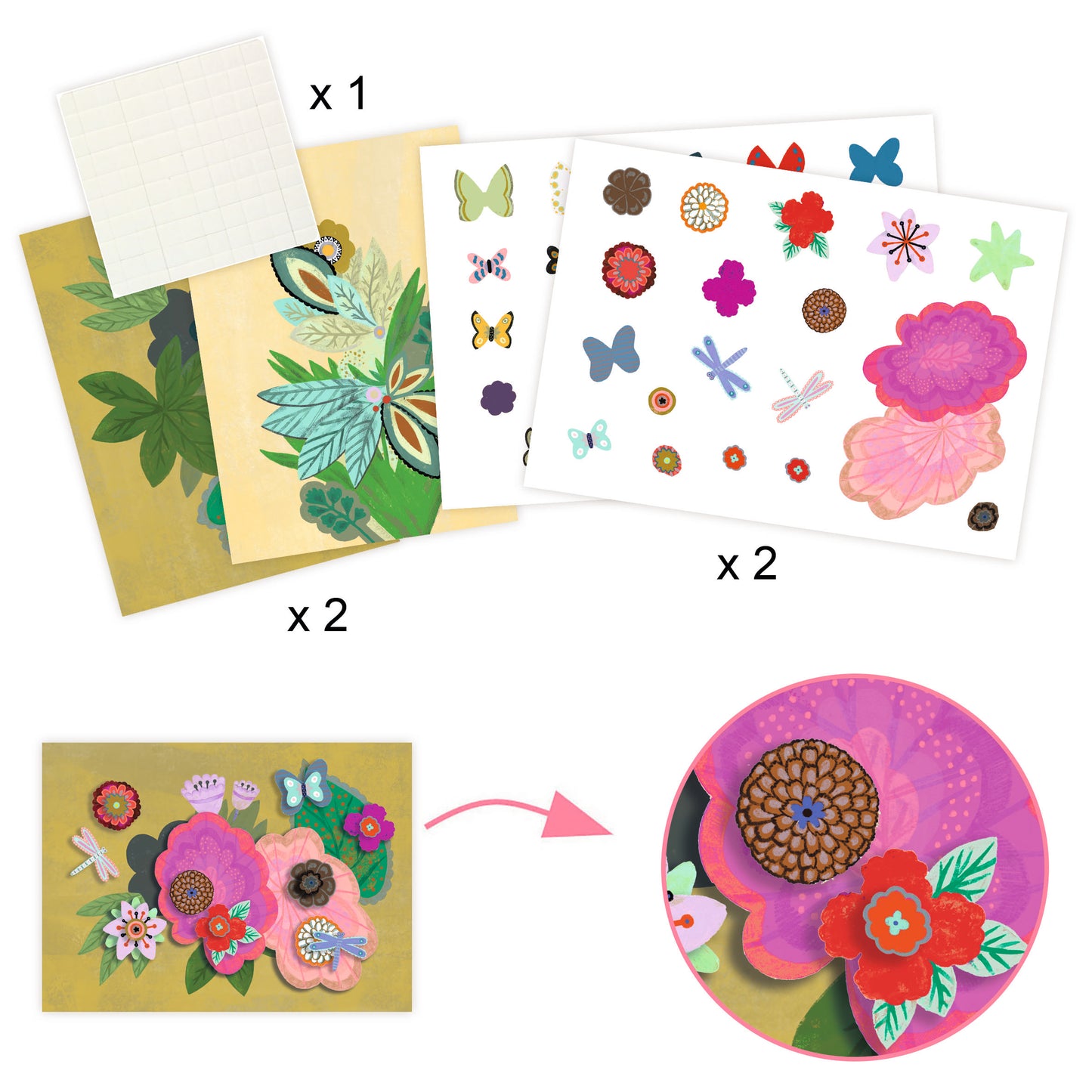 Activités créatives - Flower Box 6-10ans