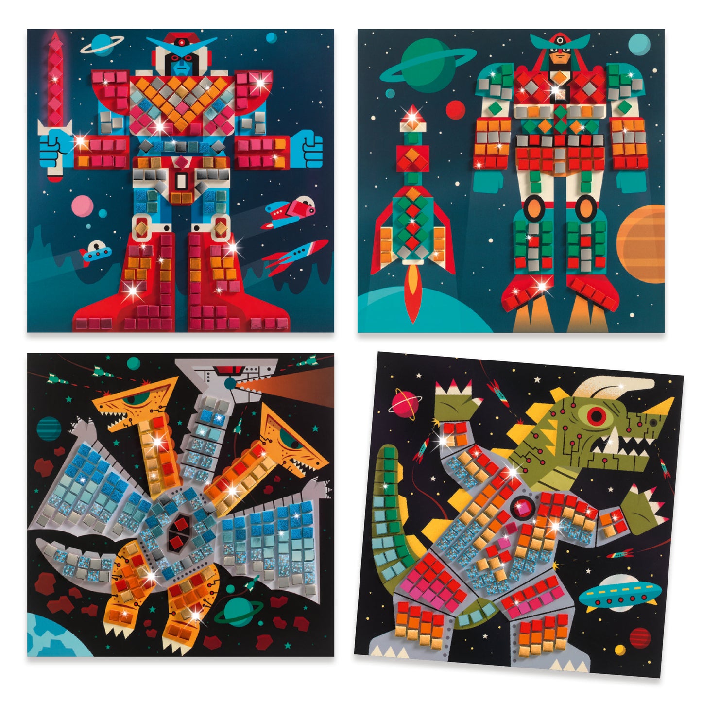 Mosaïques Space battle 5-8ans