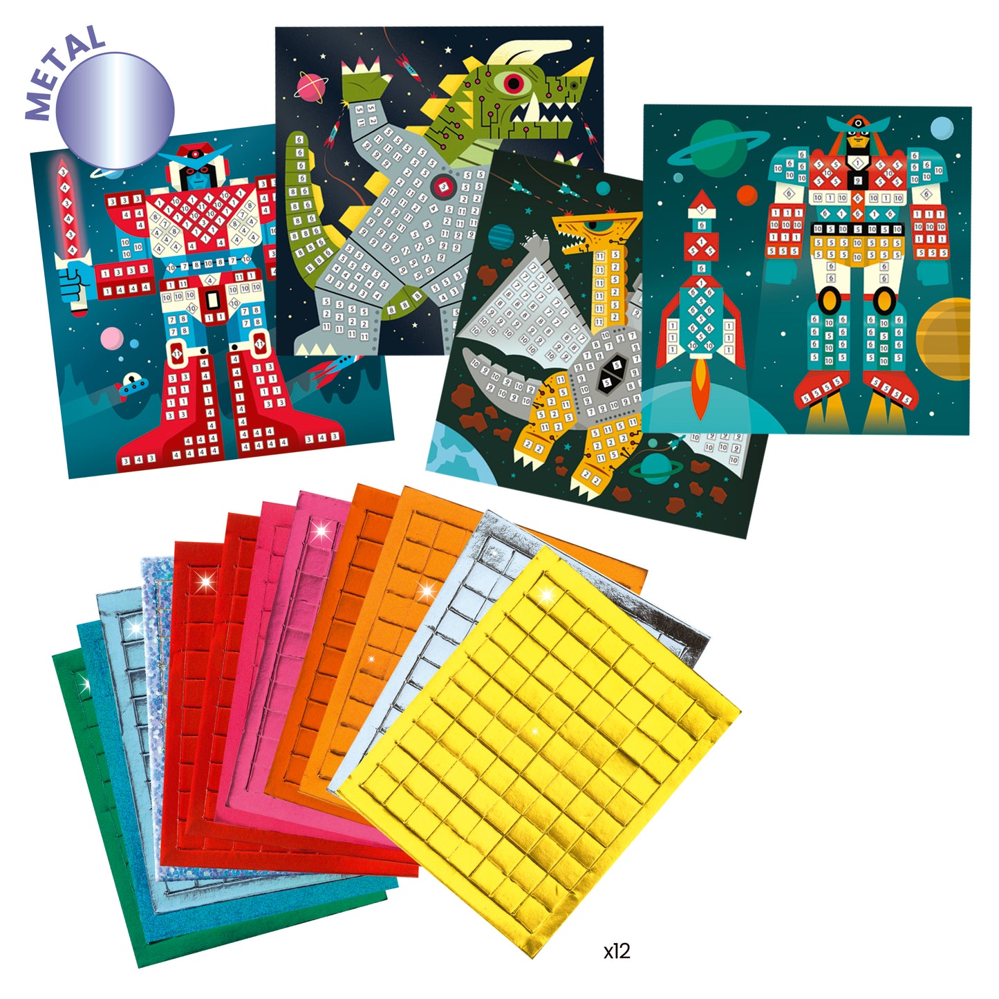 Mosaïques Space battle 5-8ans