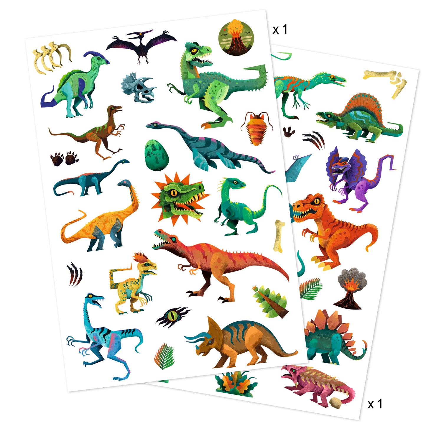 Tatouages Dino 4-7ans